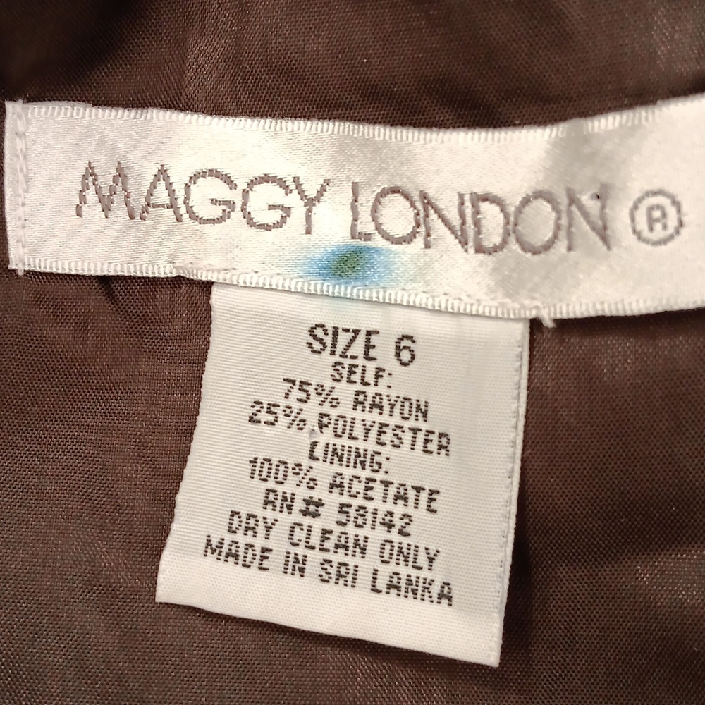 Maggy London Purple Sheath Dress - Picture 9 of 11